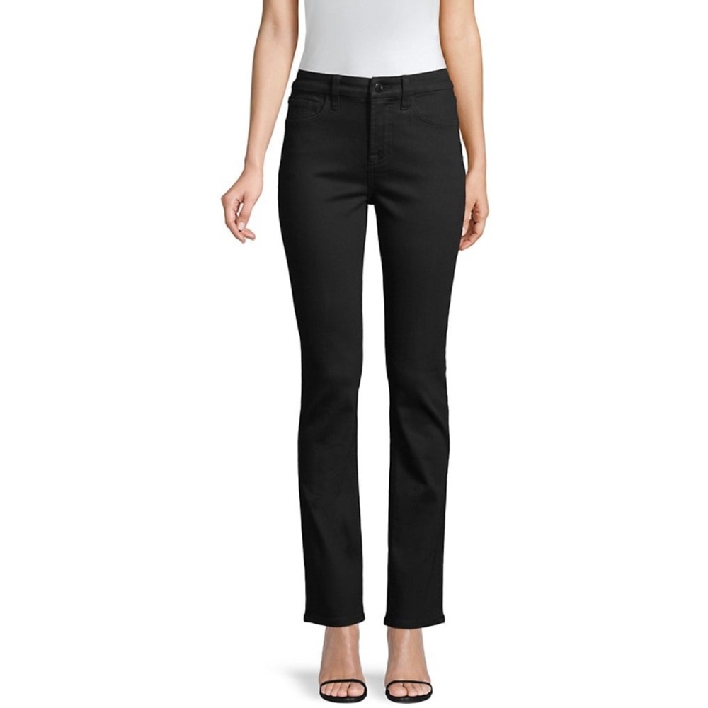 Jen7 Slim Straight Sculpting black Jeans NWT